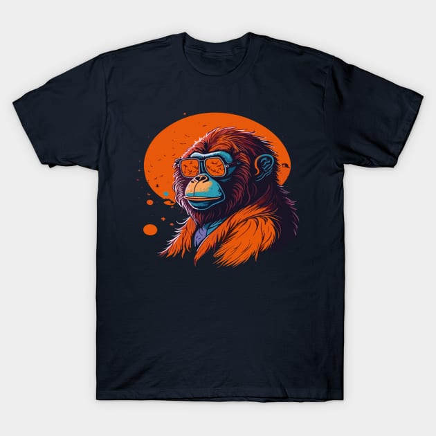 Orangutan T-Shirt by DesignVerseAlchemy